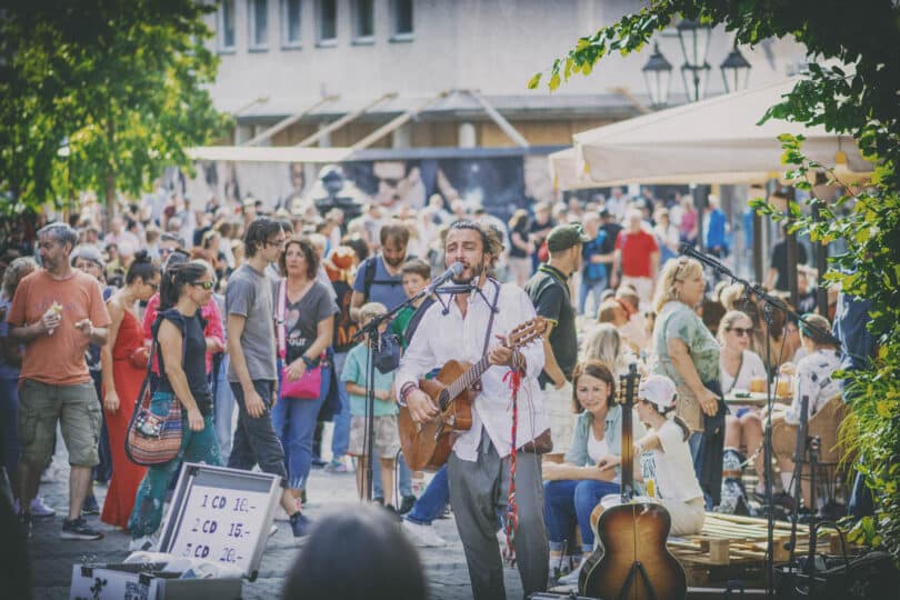 Das Bardentreffen lockt viele Besucher an